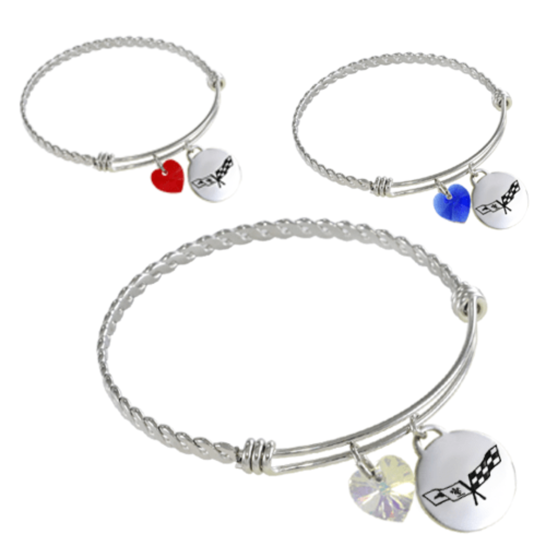 c3-corvette-twisted-bangle-charm-bracelet-classic-auto-store-online