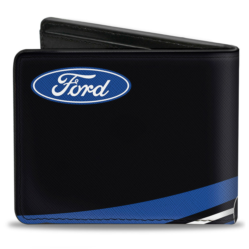 Ford Cobra Jet Logo & Oval Bi-Fold Wallet