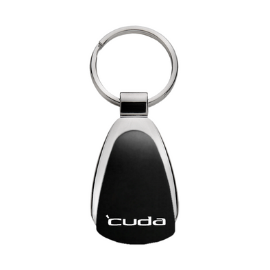 Cuda Teardrop Key Fob in Black