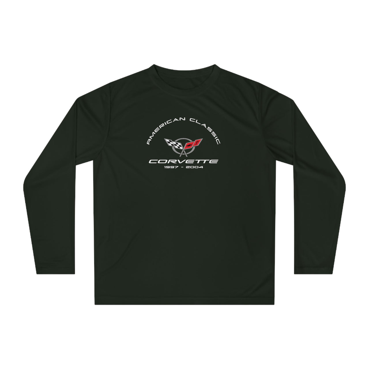 C5 Corvette Performance UPF 40+ UV Protection Long Sleeve Shirt, Perfect for all outdoor activities