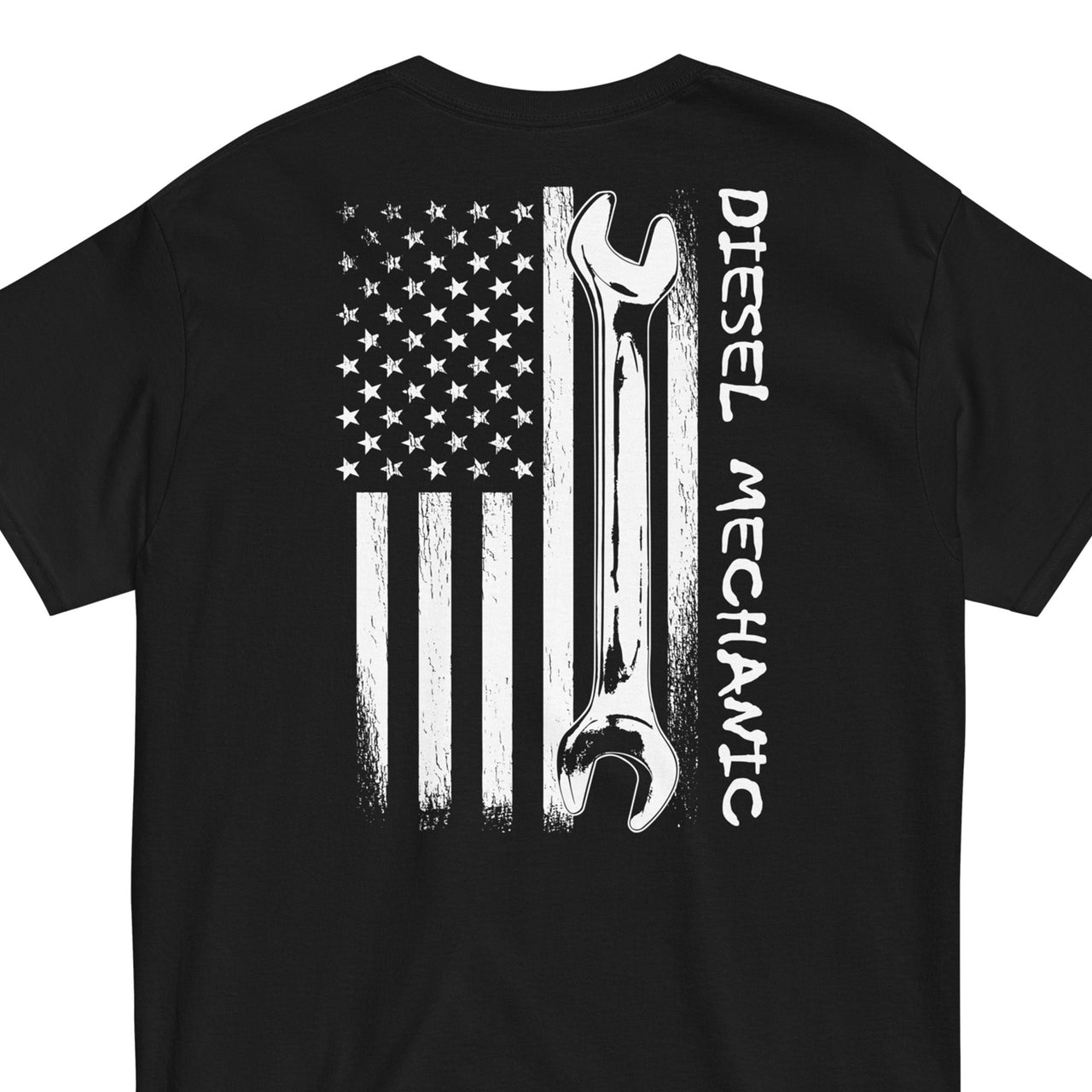 Diesel Mechanic American Flag T-Shirt