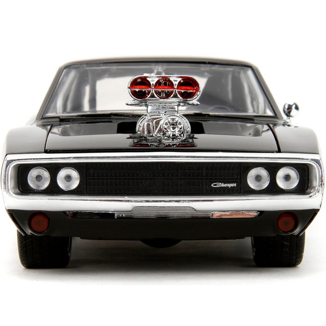 Dodge Charger R/T Black 1/24 Diecast | Classic Auto Store Online