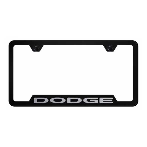 dodge-cut-out-frame-laser-etched-black-19825-classic-auto-store-online