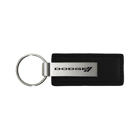 dodge-stripe-leather-key-fob-in-black-22744-classic-auto-store-online