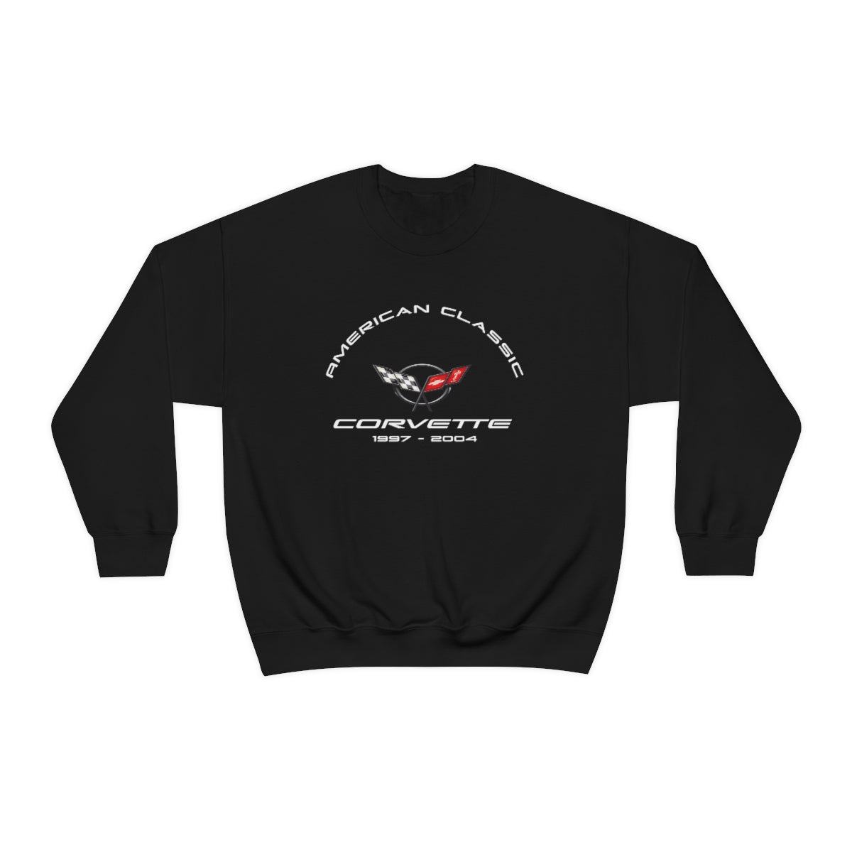 C5 Corvette Unisex Crew Neck Sweatshirt, Heavy Duty Pullover, Classic Muscle Car Apparel, Gift for Chevy Enthusiasts, Corvette Lover Sweatshirt