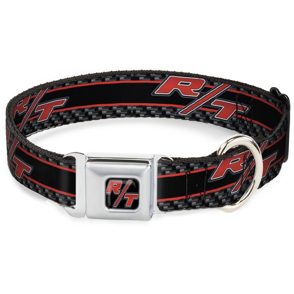 Dodge Challenger R/T Emblem Carbon Fiber Stripe Seatbelt Buckle Collar