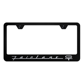 Fairlane GT Cut-Out Frame - Laser Etched Black