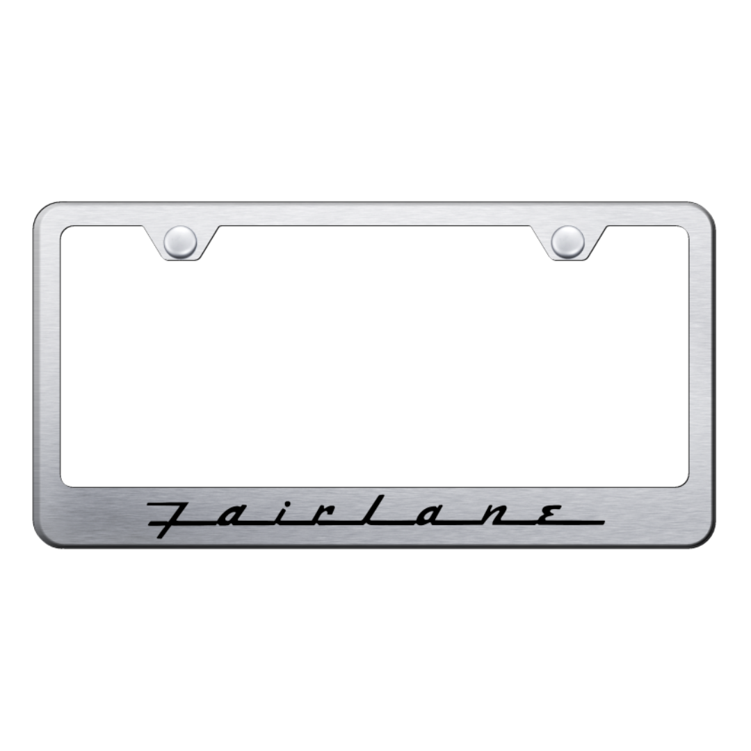 fairlane-stainless-steel-frame-laser-etched-brushed-42682-classic-auto-store-online