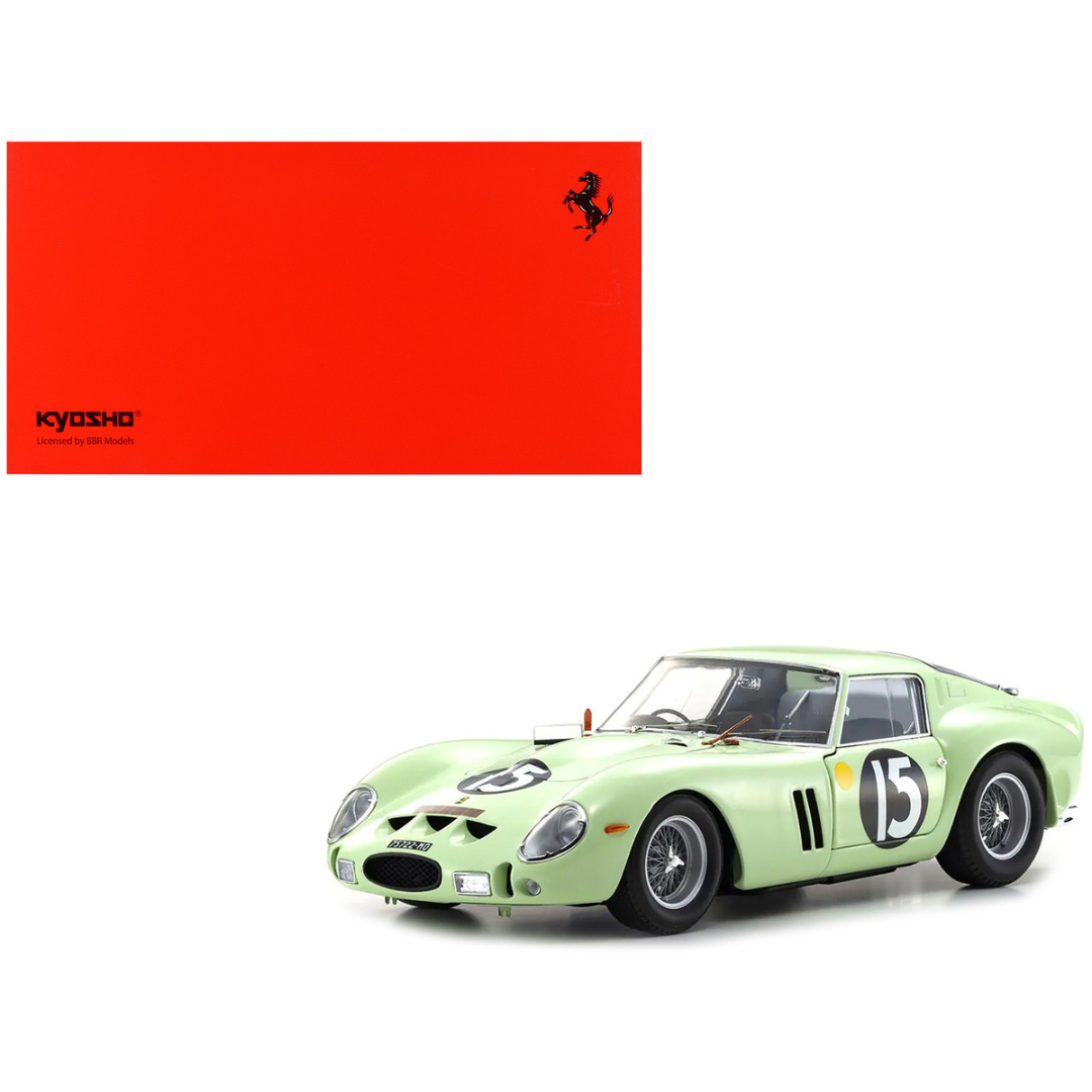 Ferrari 250 GTO #15 Innes Ireland Winner "Goodwood Tourist Trophy" (1962) 1/18 Diecast Model Car
