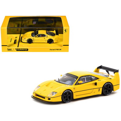 Ferrari F40 LM Yellow "Road64" Series 1/64 Diecast Model