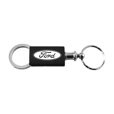Ford Anodized Aluminum Valet Key Fob in Black