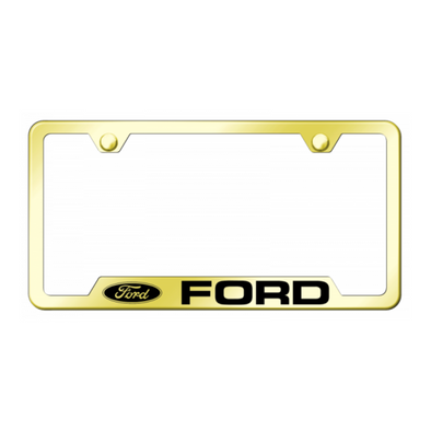 Ford Cut-Out Frame - Laser Etched Gold