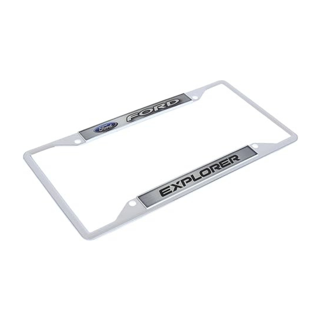 Ford Explorer Chrome License Plate Frame