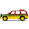 ford-explorer-red-and-yellow-with-green-graphics-jurassic-park-1993-movie-30th-anniversary-hollywood-rides-series-1-32-diecast-model-car-by-jada-ja31956-classic-auto-store-online
