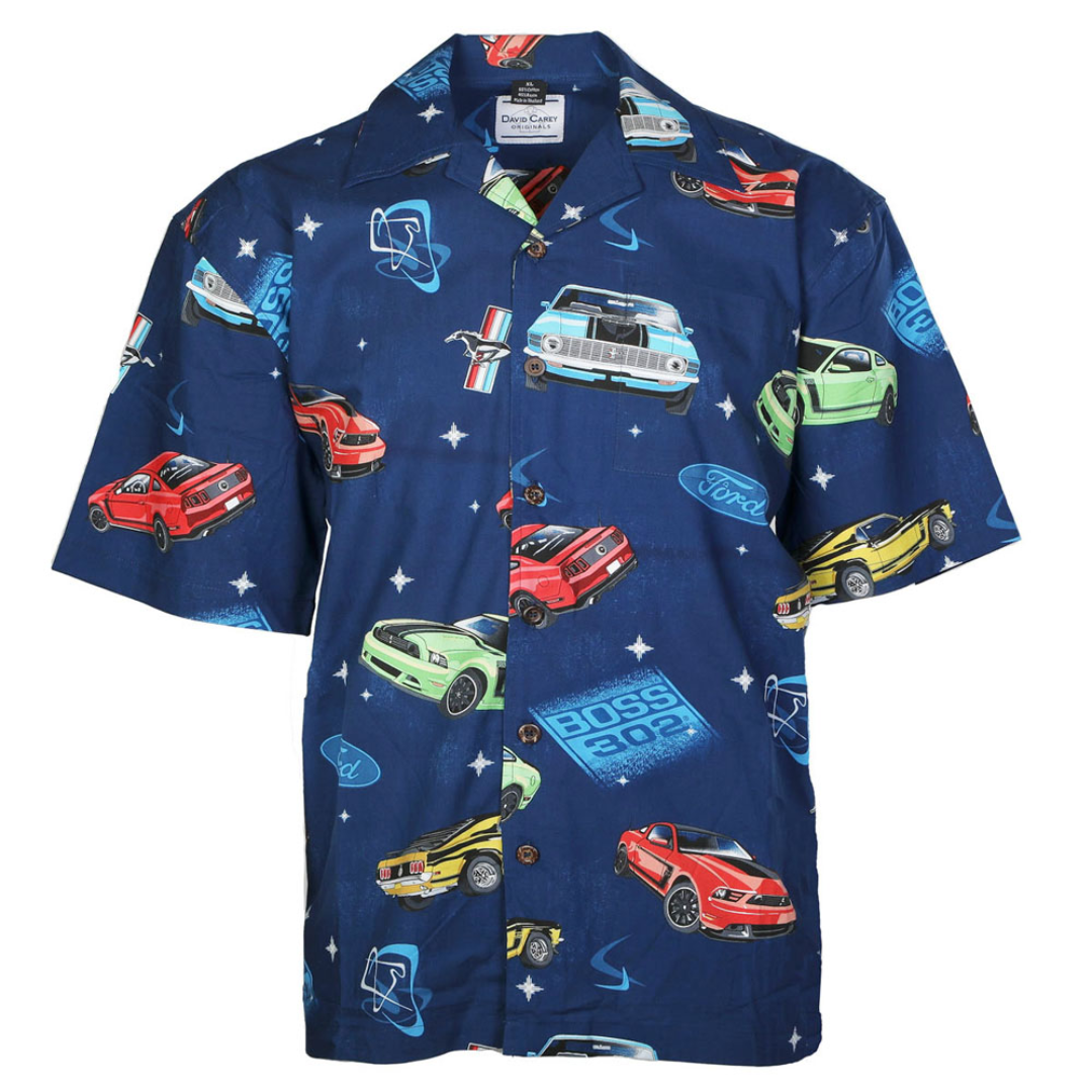 Ford Mustang Boss 302 Tropical Shirt