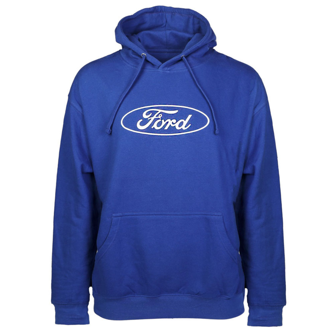 Ford Oval Blue Hoodie