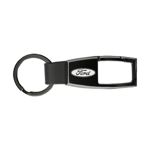 Ford Premier Carabiner Key Fob in Black Pearl