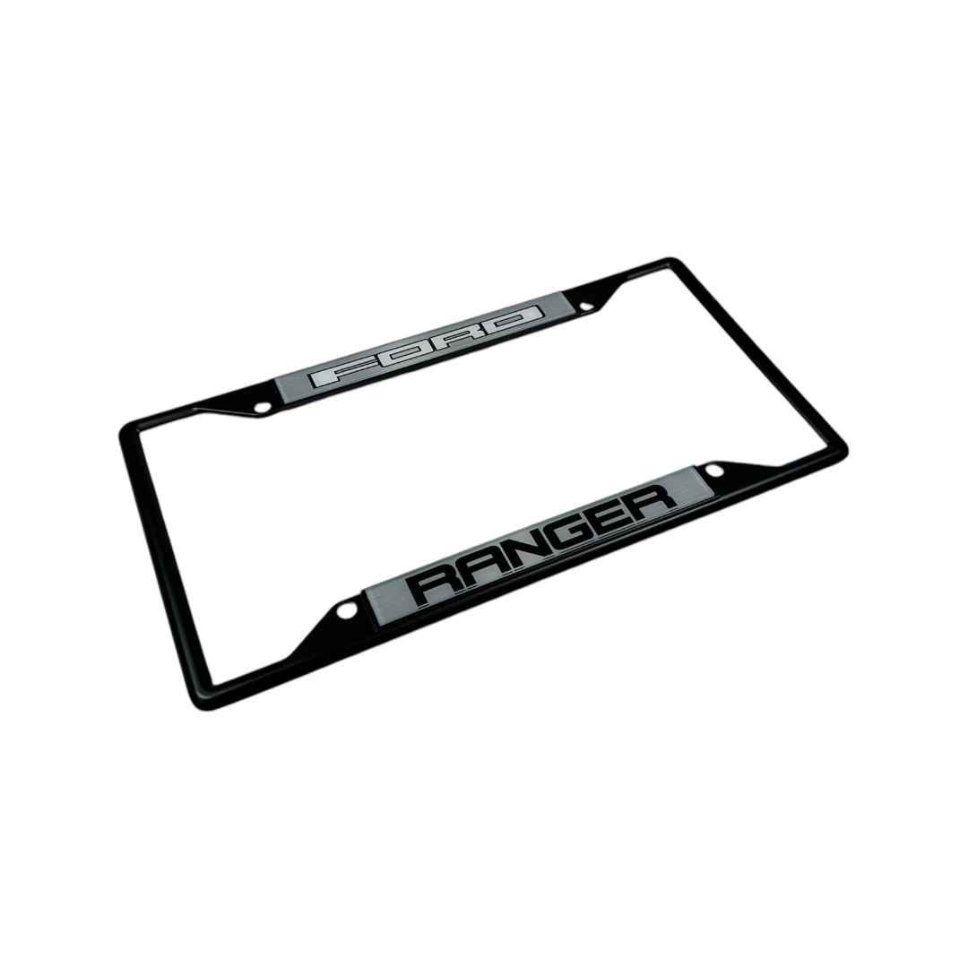 Ford Ranger Black License Plate Frame