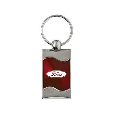 ford-rectangular-wave-key-fob-burgundy-25745-classic-auto-store-online