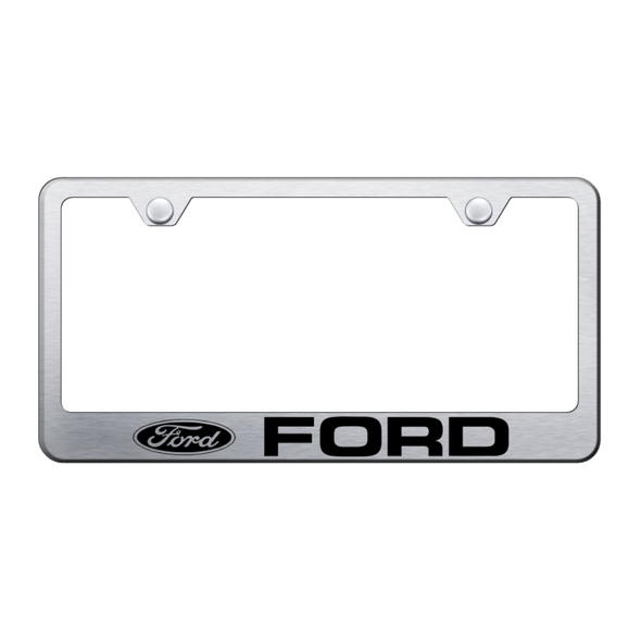 ford-stainless-steel-frame-laser-etched-brushed-30949-classic-auto-store-online