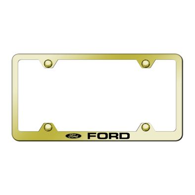 Ford Steel Wide Body Frame - Laser Etched Gold