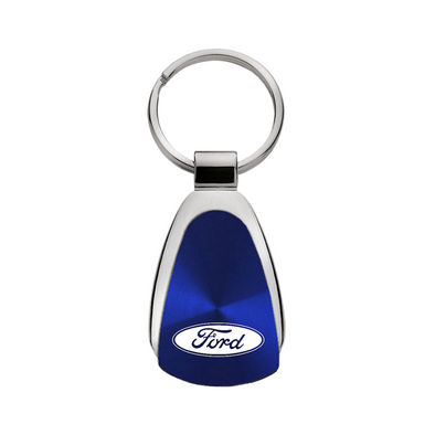 Ford Teardrop Key Fob in Blue
