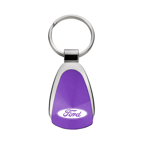 Ford Teardrop Key Fob in Purple