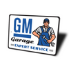 GM Garage Expert Service Sign - Aluminum Sign