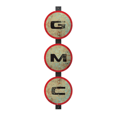 gmc-circle-sign-metal-print-with-holes-15x36-gm-1536-gmccircles-m-classic-auto-store-online