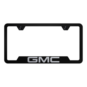 GMC Cut-Out Frame - Laser Etched Black
