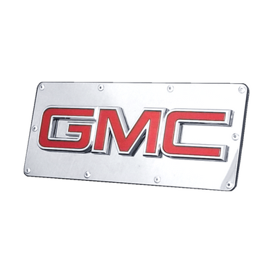 GMC OEM Class III Trailer Hitch Plug - Chrome on Mirrored