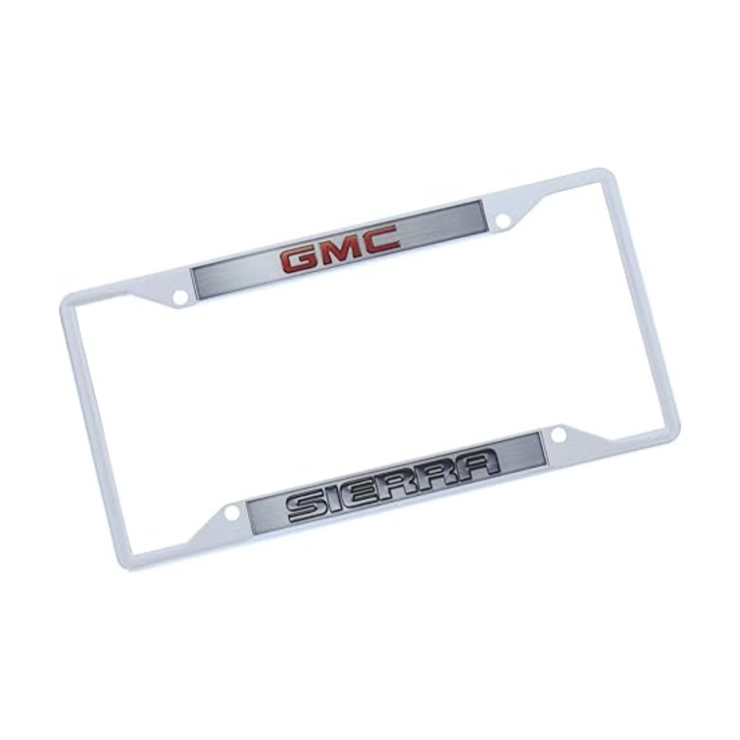 GMC Sierra Chrome License Plate Frame