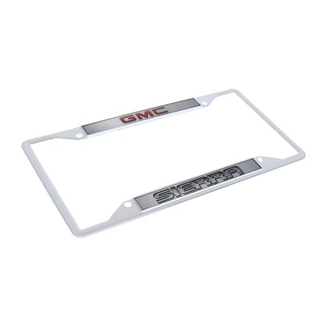 GMC Sierra Chrome License Plate Frame