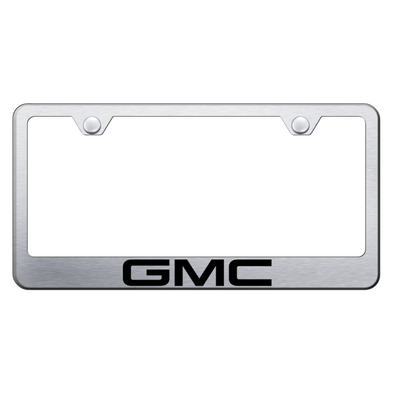 gmc-stainless-steel-frame-laser-etched-brushed-30950-classic-auto-store-online