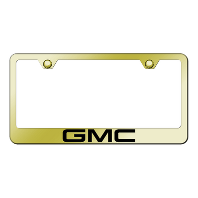 GMC Stainless Steel Frame - Laser Etched Gold