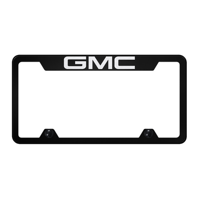 GMC Steel Truck Cut-Out Frame - Laser Etched Black