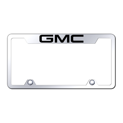 GMC Steel Truck Cut-Out Frame - Laser Etched Mirrored
