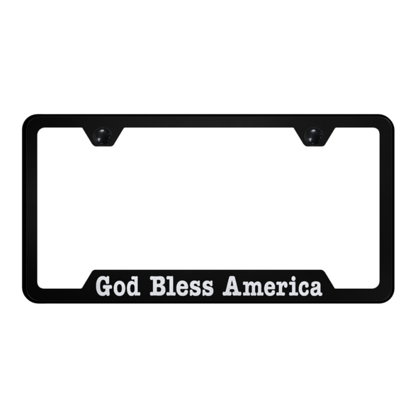 god-bless-america-cut-out-frame-laser-etched-black-46268-classic-auto-store-online