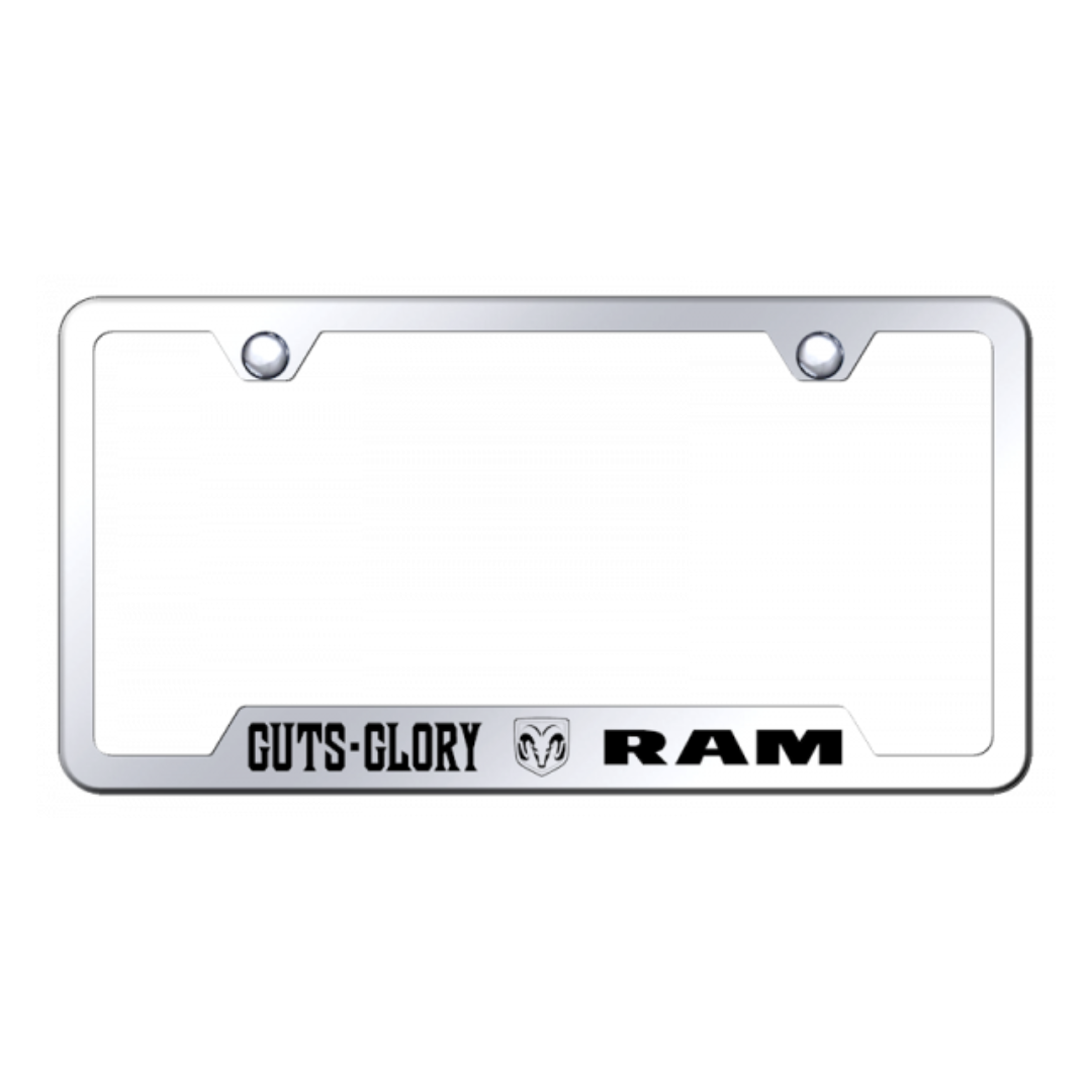 guts-glory-ram-cut-out-frame-laser-etched-mirrored-35182-classic-auto-store-online