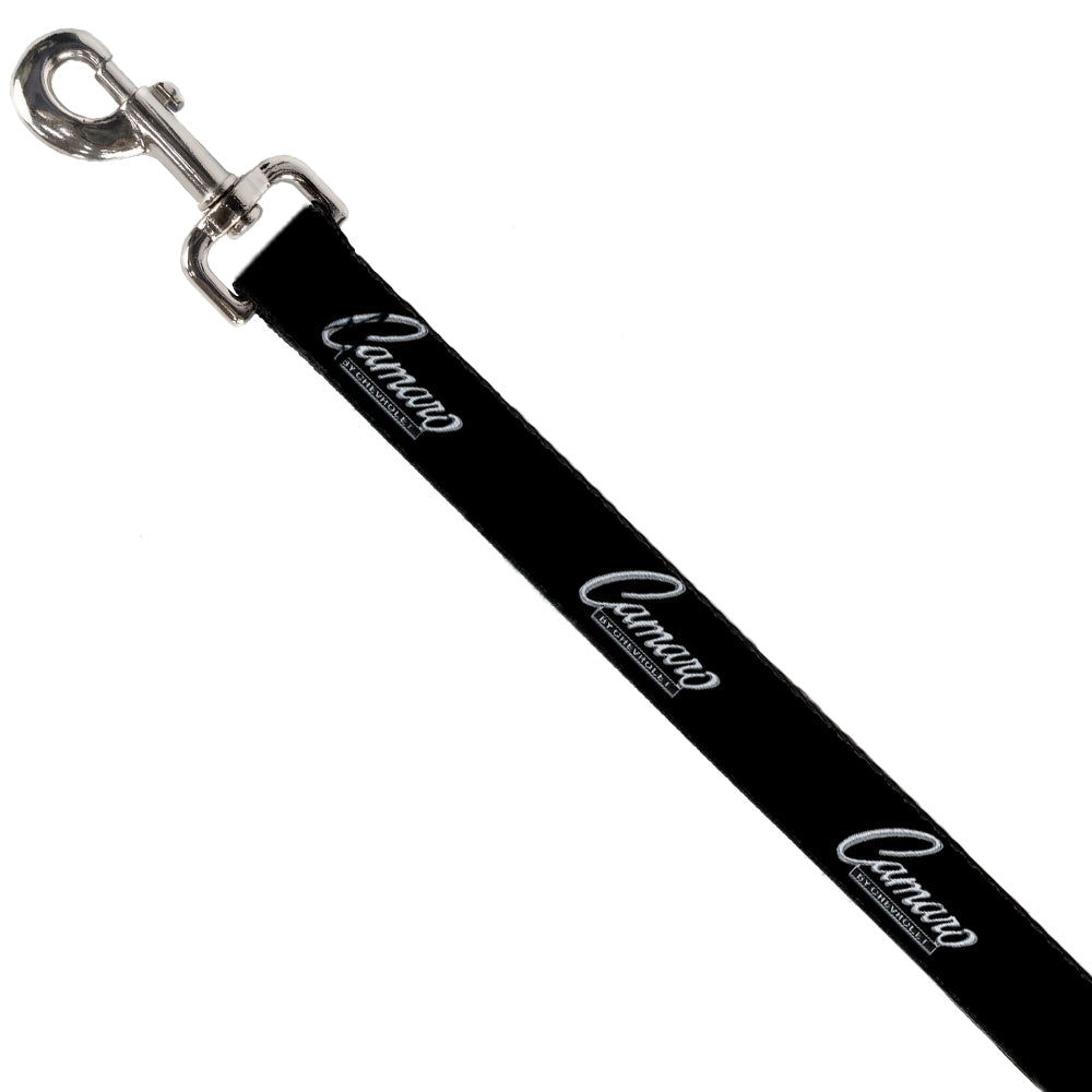 1969 Camaro Emblem Black & Silver Dog Leash