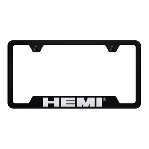 Hemi Cut-Out Frame - Laser Etched Black
