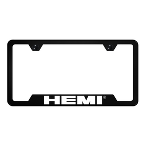 Hemi PC Notched Frame - UV Print on Black