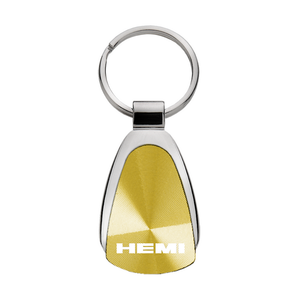 Hemi Teardrop Key Fob in Gold