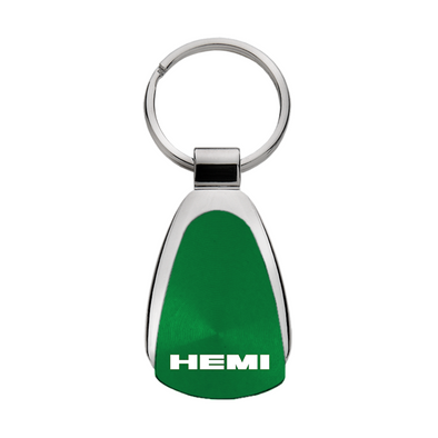 Hemi Teardrop Key Fob in Green