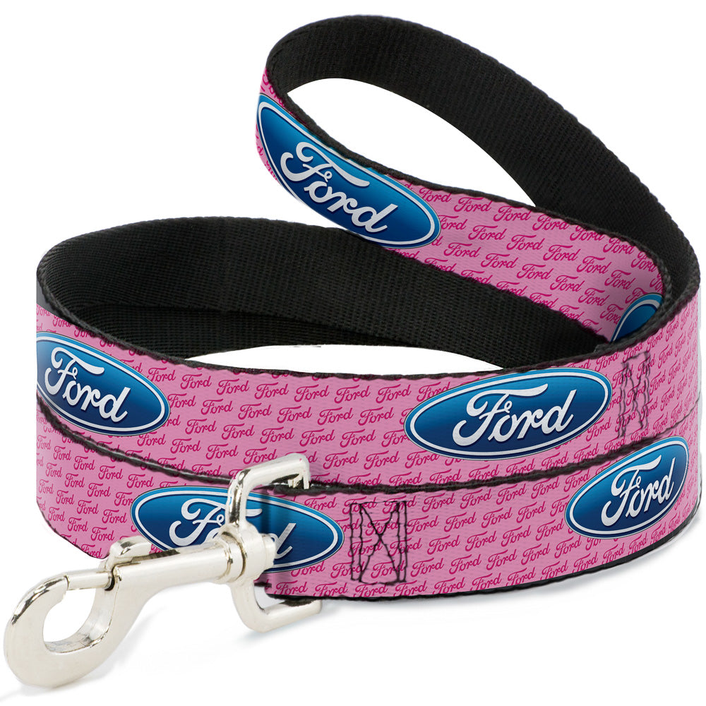 Ford Oval w/Text Pink Dog Leash