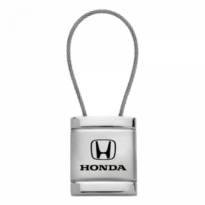 honda-satin-chrome-cable-key-fob-silver-19343-classic-auto-store-online