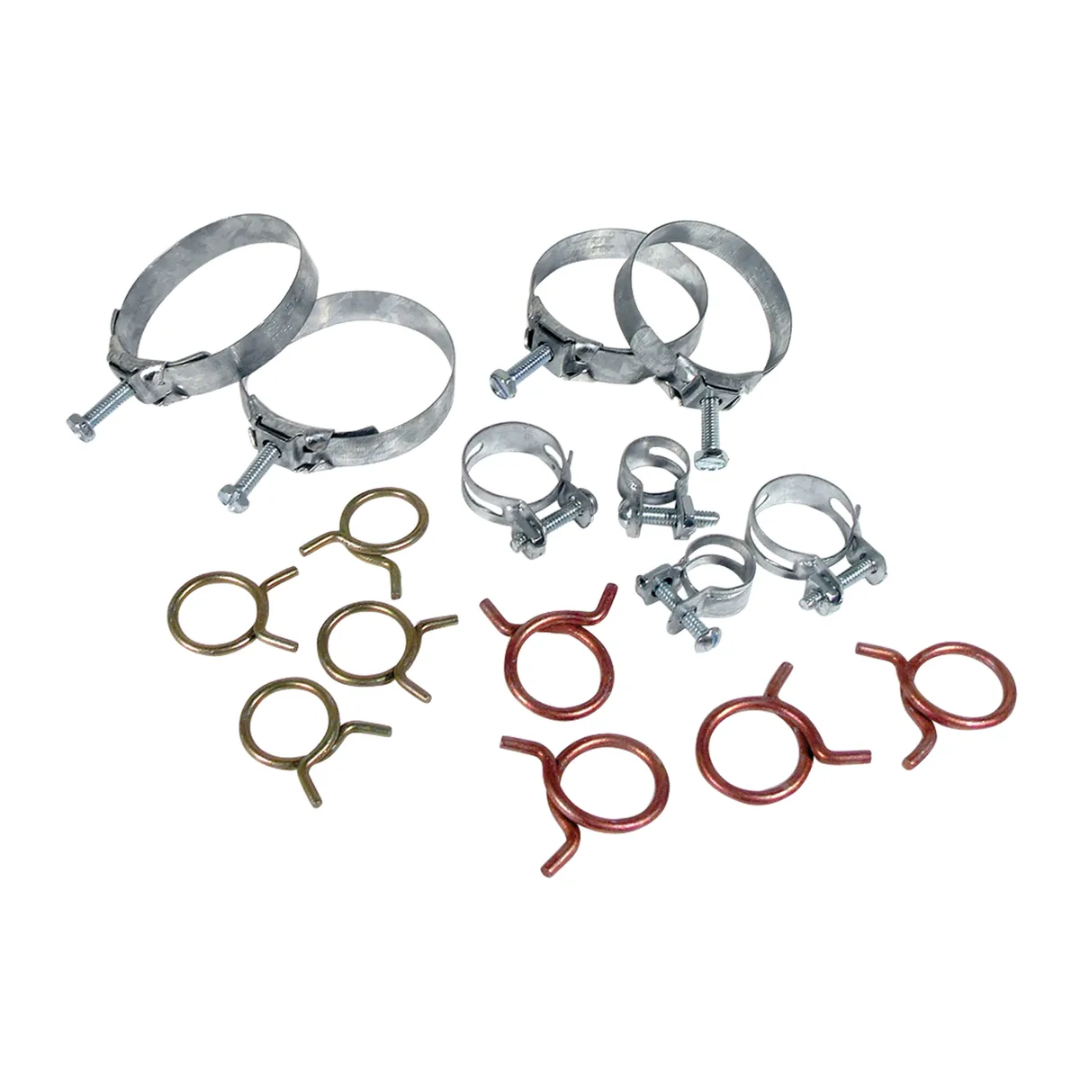 1963-1965 Corvette Hose Clamp Kit 327 High Performance W/Air Conditioning - CA