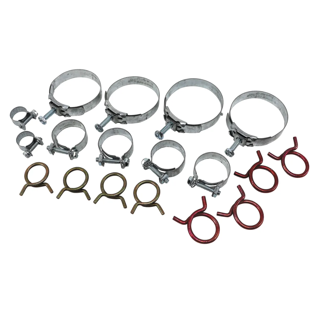 1966-1967 Corvette Hose Clamp Kit 327 High Performance W/Air Conditioning - CA