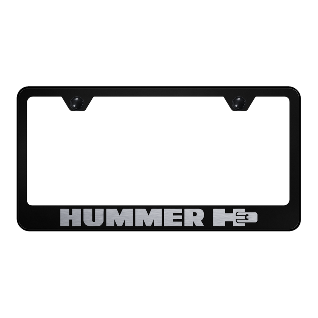 hummer-h3-stainless-steel-frame-laser-etched-black-19818-classic-auto-store-online