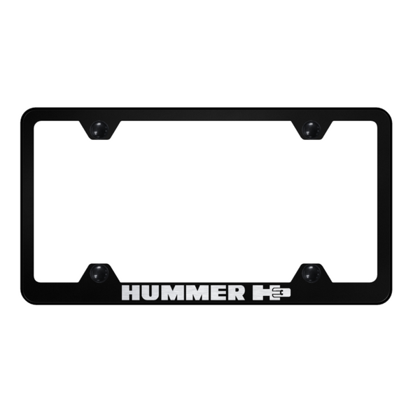 Hummer H3 Steel Wide Body Frame - Laser Etched Black